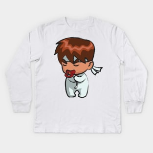 Street Fighter Babies: Ryu Kids Long Sleeve T-Shirt